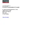 کتاب سی‌پلاس‌پلاس شتاب‌یافته اثر اندرو کونیگ و باربارا مو نسخه PDF انگلیسی